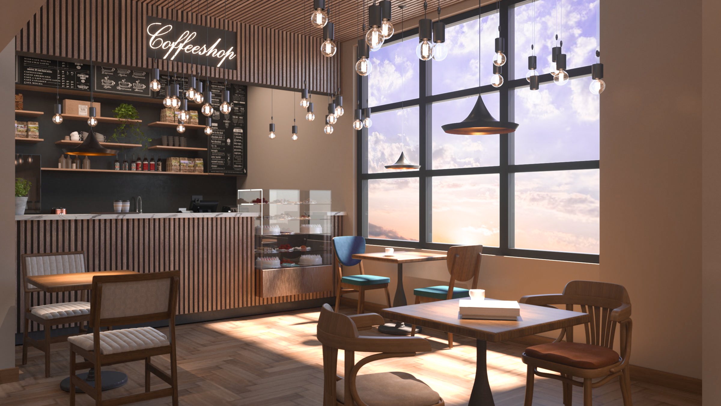 Coffeeshop Interior Design 01