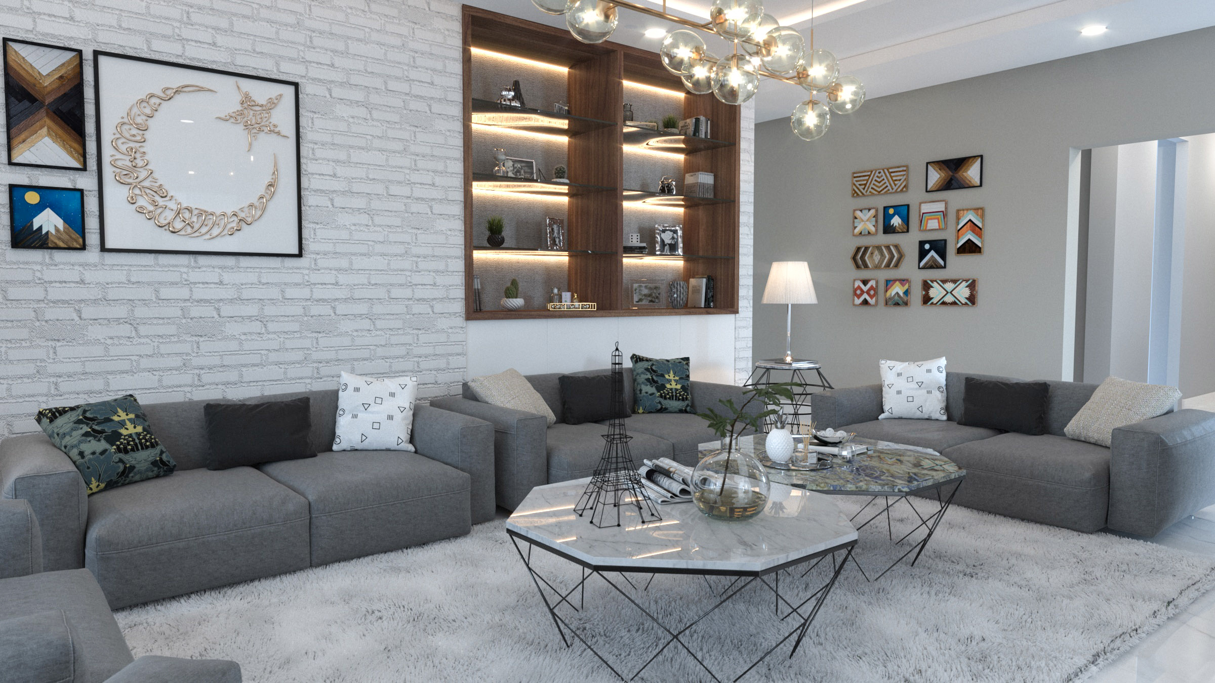 Living room Interior Design 04